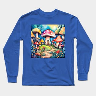 Cute mushrooms gift ideas Long Sleeve T-Shirt